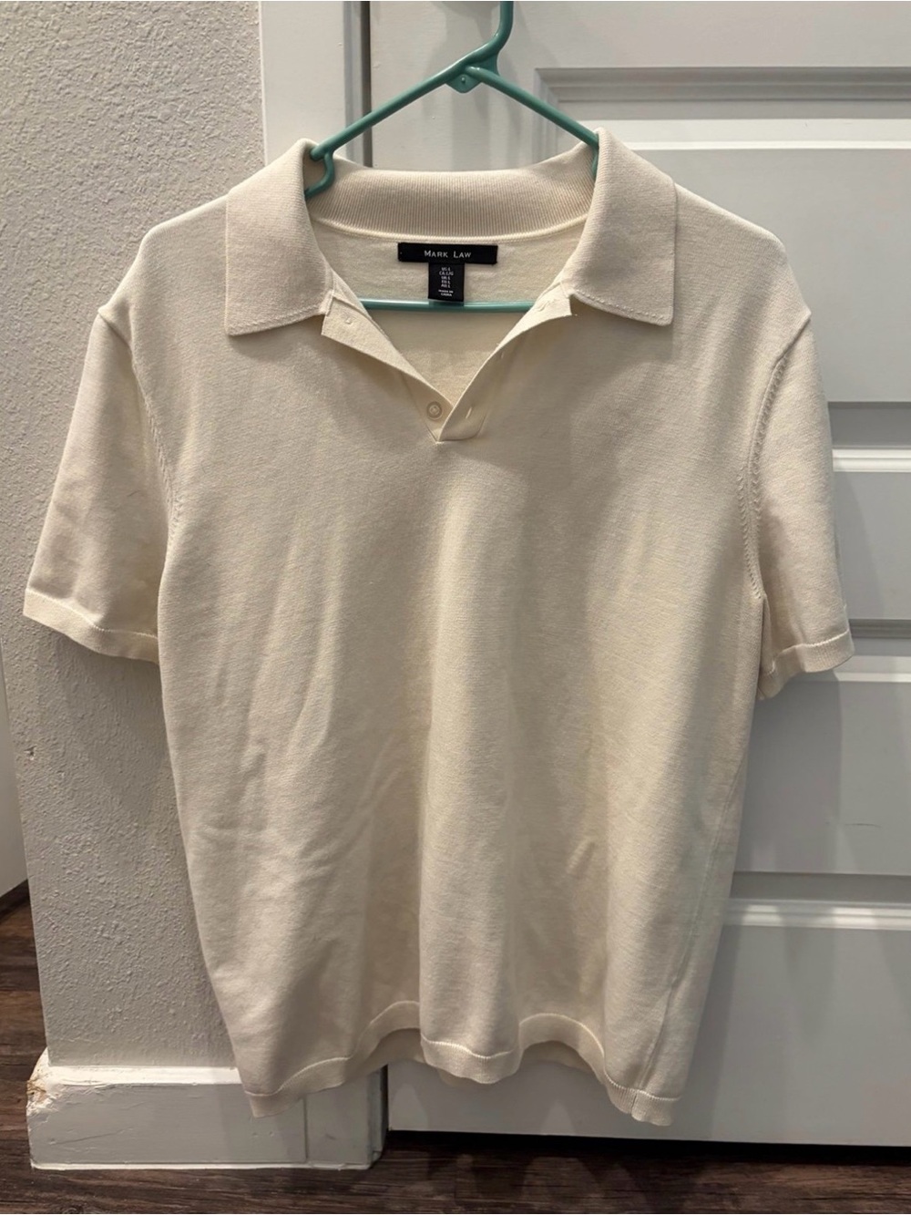 Men’s Mark Law Polo Sweater Short Sleeve Shirt